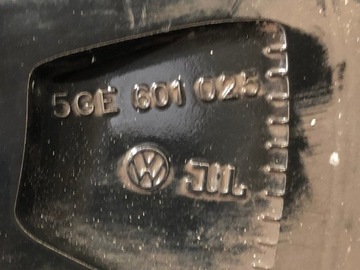 VW GOLF VII 5GE АЛЮМИНИЕВЫЕ КОЛЕСА 16 ДЮЙМОВ