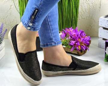 Buty Damskie Espadryle Tenisówki Trampki Slip On38