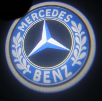 W211 Mercedes-Benz E-Class Светодиодный проектор логотипа 2002-09 E-Class