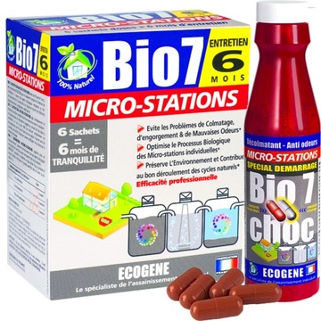 BIO 7 ENTRETIEN MIC. + CHOC MIC. BAKTERIE TLENOWE