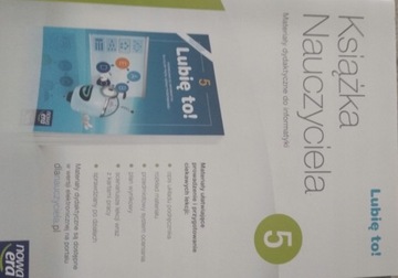 LUBIĘ TO INFORMATYKA 5 ksiązka NAUCZYCIELA 2018