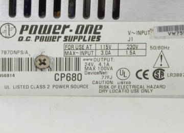 1787-DNPS Блок питания DeviceNet Allen-Bradley 24 В постоянного тока