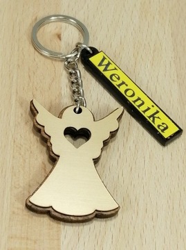 БРЕЛОК АНГЕЛ ИМЯ КУЛОН ПОДАРОК