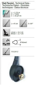 Автомобильная антенна CALEARO 8061/KAB