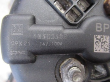 ALTERNÁTOR 100A OPEL ASTRA IV J A14XER 1.4 16V