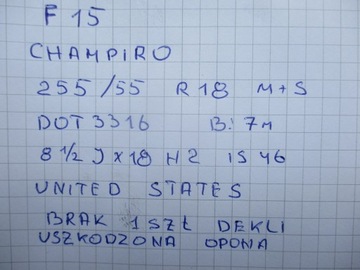 KOLA RÁFKY PNEUMATIKY BMW X5 F15 R18 16R M+S