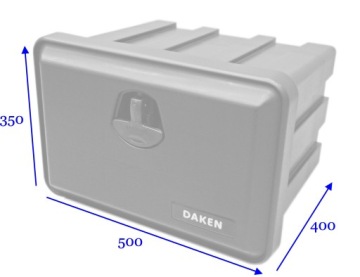 Ящик для инструментов DAKEN JUST II 500х400, эвакуатор