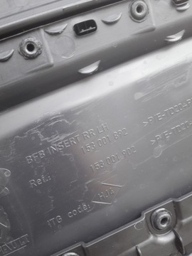 ОБИВКА БОКОВАЯ, ЗАДНЯЯ ЛЕВАЯ, ЗАДНЯЯ ЛЕВАЯ, MEGANE IV