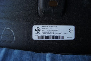 GD VW JETTA FACELIFT 5C6 POLIČKA KUFRU 5C6863413P
