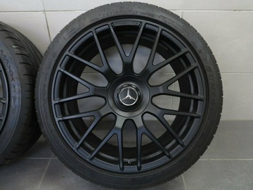 КРЫШКИ НА MERCEDES AMG ДИСКИ 75MM 4 ШТ.