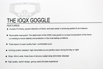 ОЧКИ 10QX REVO CROSS QUAD ATV SLR СИНИЕ