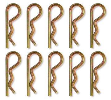 KOMPLET 10x ZAWLECZKA ROLNICZA PRZETYCZKA 4mm