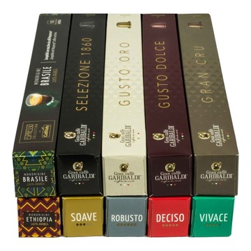 Kapsułki Nespresso Markowe Caffitaly Garibaldi x10