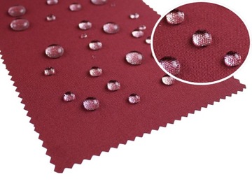 Tkanina wodoszczelna premium WD/PU bordo 12