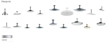 HANSGROHE Потолочное соединение 100 мм, DN15-27479000