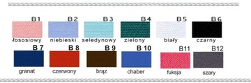 Fartuch medyczny 3/4 rękaw RÓŻNE KOLORY r.4XL