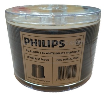 Philips BD-R 25GB x6 Printable 1szt koperta CD