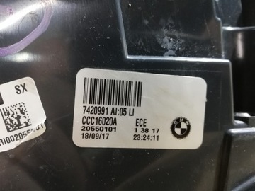 BMW 2 F22 F23 COUPE CABRIO LED SVĚTLO LEVÝ ZADNÍ