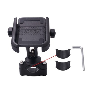 ДЕРЖАТЕЛЬ ДЛЯ ТЕЛЕФОНА MOTOWOLF + USB