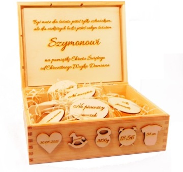 CHRISTMAS MEMORY CASE Сувенир на крестины большой