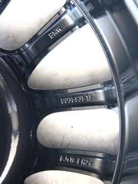 4× DISK HLINÍK BMW OE 7897258 8.0" X 18" 5X120 ET 34