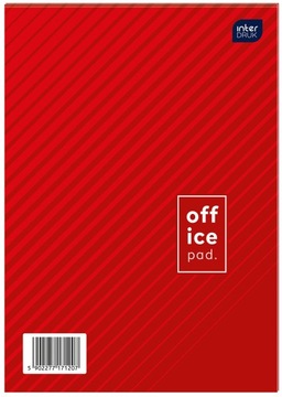 Блокнот офисный, блокнот А4/100К в линейку, склеенный