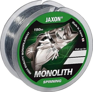 Żyłka JAXON MONOLITH SPINNING 150m/ 0,20mm/ 9kg