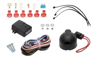 WIĄZKA Z MODUŁEM HAKA 7PIN MODUŁ AUDI A4 DO HAK