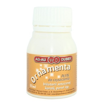 Płyn do czyszczenia biżuterii sztucznej ORNAMENTA - 80 ml