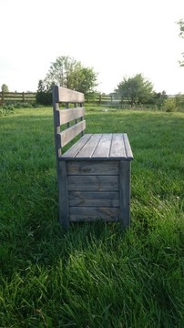 Скамейка деревянная, ствол S 150х50х40