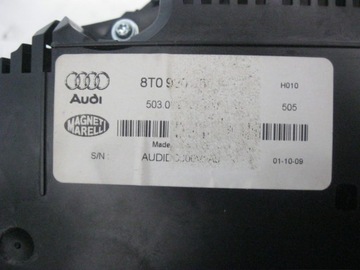 AUDI A5 8T PŘÍSTROJOVÁ DESKA BUDÍK DIESEL AUTOMAT 8T0920880K