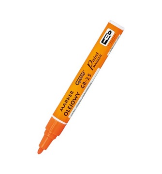 Marker pisak olejowy Grand GR-25 pomarańczowy