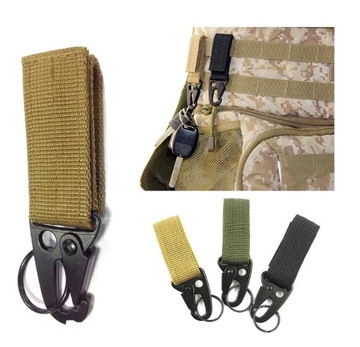 СУМКА С РУЧКОЙ EDC MOLLE РЕМЕНЬ КАРАБИН ЧЕРНЫЙ