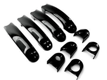 ЧЕРНЫЕ НАКЛАДКИ НА ДВЕРНЫЕ РУЧКИ VW T5 T6 Transporter