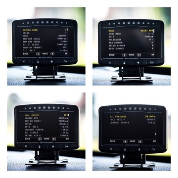 Autool x50PRO OBD2 Отображение параметров двигателя