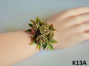 K 13 * Kotylion na rękę ślub studniówka - KOLORY