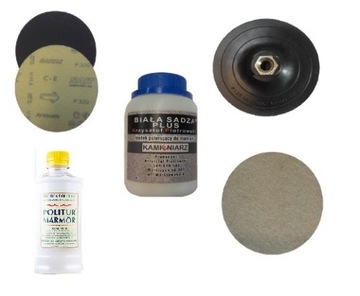 Комплект белой сажи 5 метров.