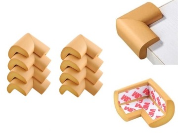 8X PIANKOWE ZABEZPIECZENIE NAROŻNIKÓW STÓŁ KANTY