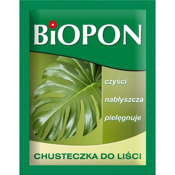 BIOPON CHUSTECZKA DO LIŚCI NABŁYSZCZA PIELĘGNACJA
