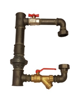 OBEJŚCIE POMPY CO 6/4 CALA (DN40) PIONOWE