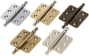 ПЕТЛЯ МЕБЕЛЬНАЯ ДЕКОРАТИВНАЯ СКЛАДНАЯ, ПАТИНА, ЛЕВАЯ