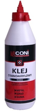 KLEJ CYJANOAKRYLOWY 500 ml klej metal drewno guma