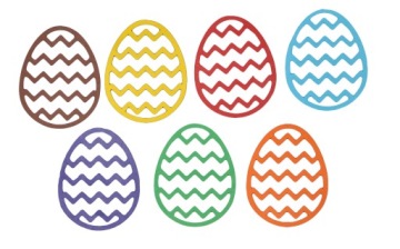 EGG яичный бордюр Пасхальное яйцо Пасхальный альбом 2 шт.