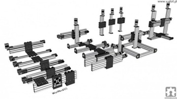 Монтажная пластина: держатель двигателя Nema 17.