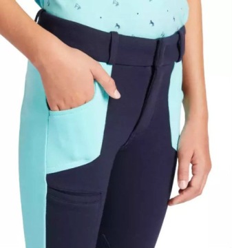 Детские бриджи для верховой езды HORSE RIDING BRITCHES Усиленные легинсы 143-152 см