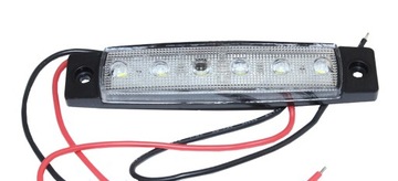 OBRYSÓWKA DIODOWA LED LAMPA OBRYSOWA 6 LED 12V