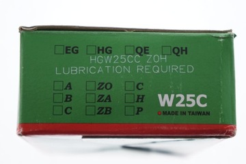 ŁOŻYSKO WÓZEK LINIOWY HIWIN W25C HGW25CC ZOH