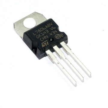 L7806ABV Stabilizator napięcia 6V 1.5A TO220[2szt]