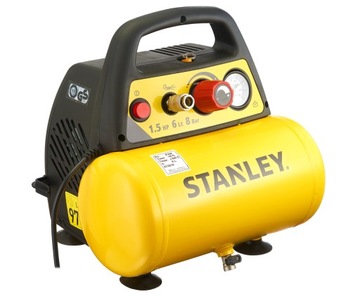 БЕЗМАСЛЯНЫЙ КОМПРЕССОР STANLEY 6л 8 БАР