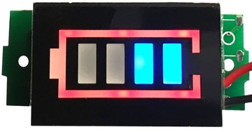 Индикатор заряда литий-ионного аккумулятора 2S